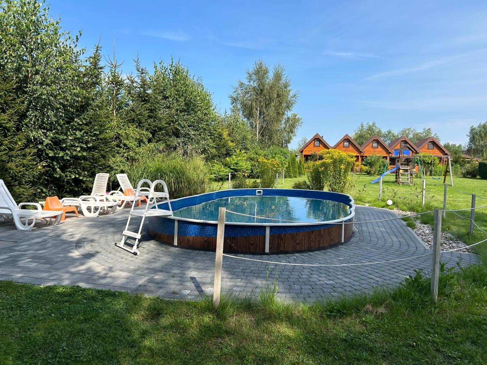Domki Morskie Opowiesci Mikoszewo Esterno foto